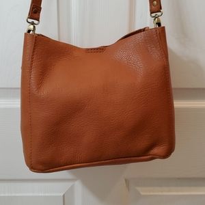 PLG Butterfly Crossbody Bucket Bag in Dune